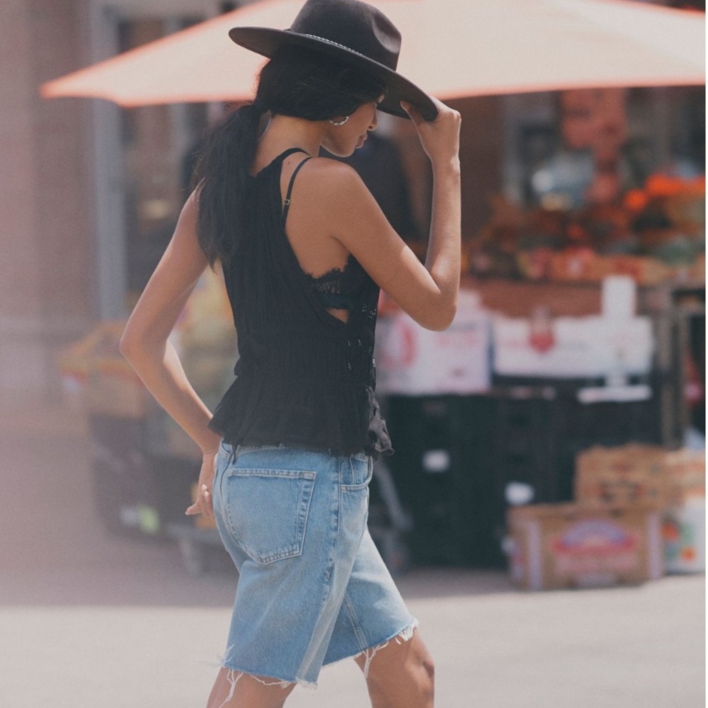 ANTHROPOLOGIE➕PILCRO Classic Bermuda Denim Shorts NWT